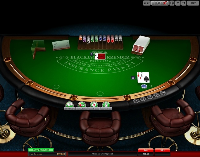 gamblimax.com - Blackjack Surrender pic2