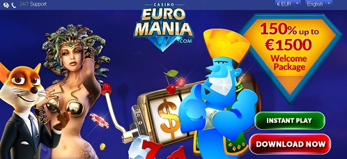 EuroMania: All the Best Casino Perks